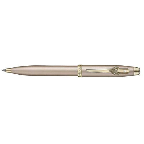 Sheaffer Emily in Paris 100 Champagne Gold/Bow Clip Ballpoint Pen